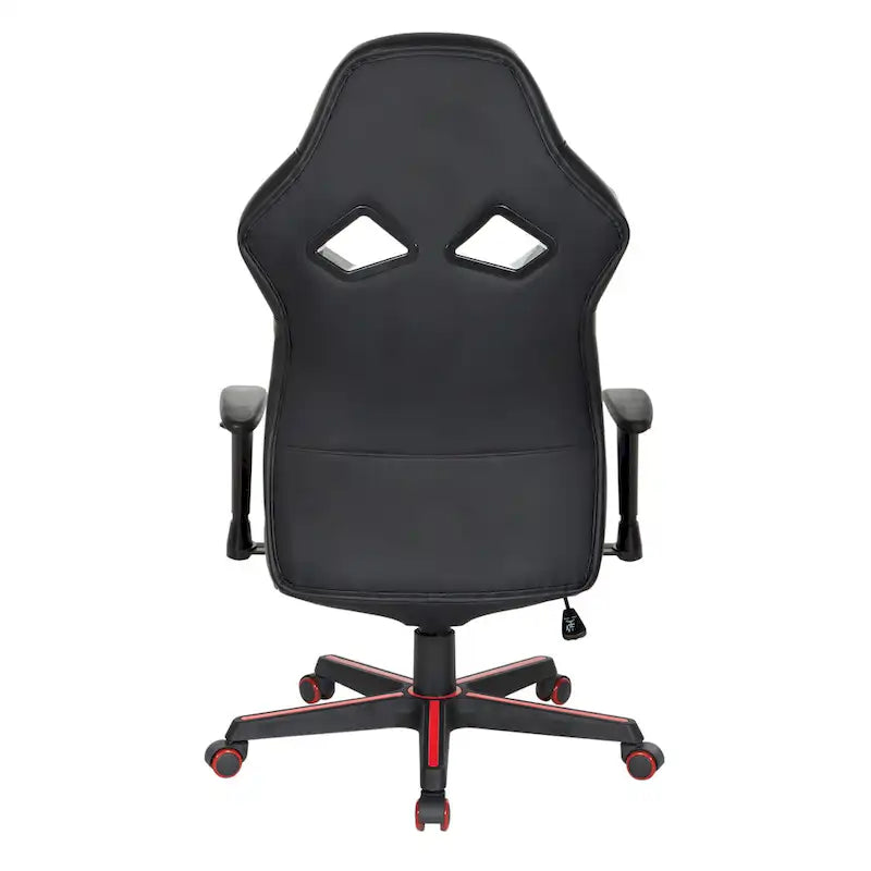 Sedia da gaming Vapor in similpelle con dettagli colorati