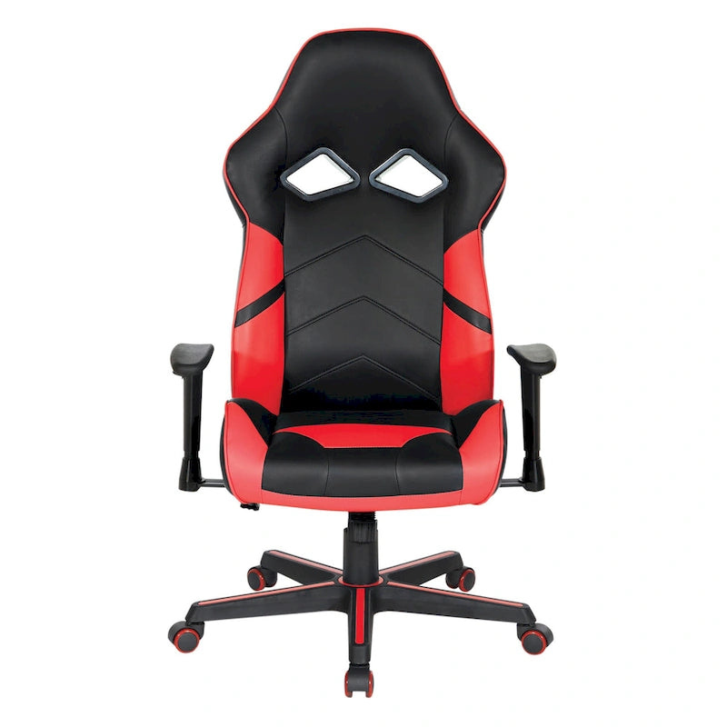 Sedia da gaming Vapor in similpelle con dettagli colorati