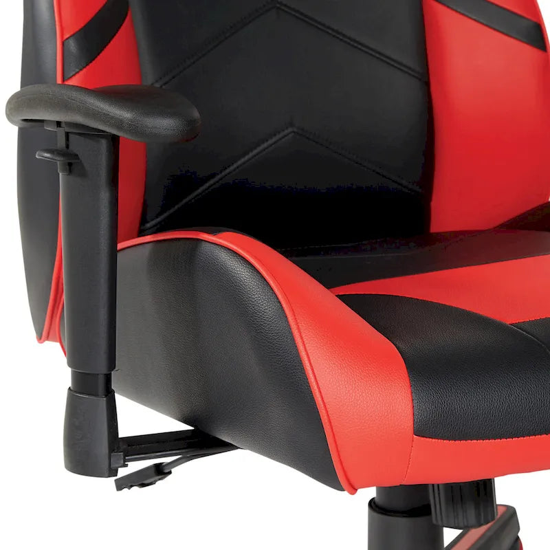 Sedia da gaming Vapor in similpelle con dettagli colorati