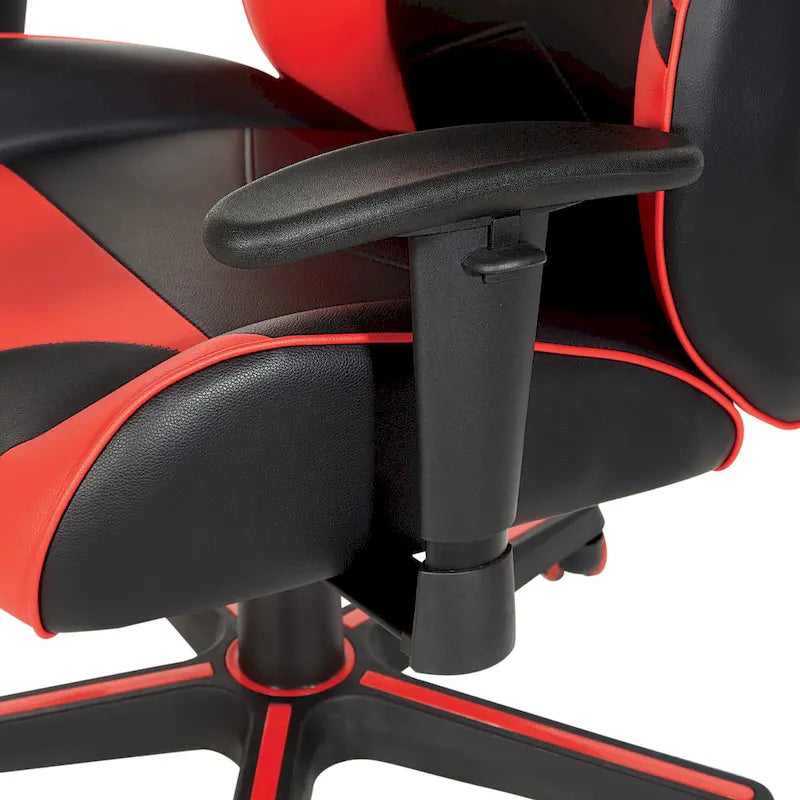 Sedia da gaming Vapor in similpelle con dettagli colorati