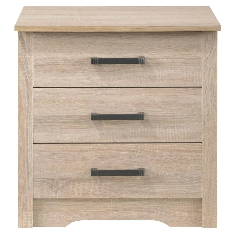 Comodino Hudson a 3 cassetti
