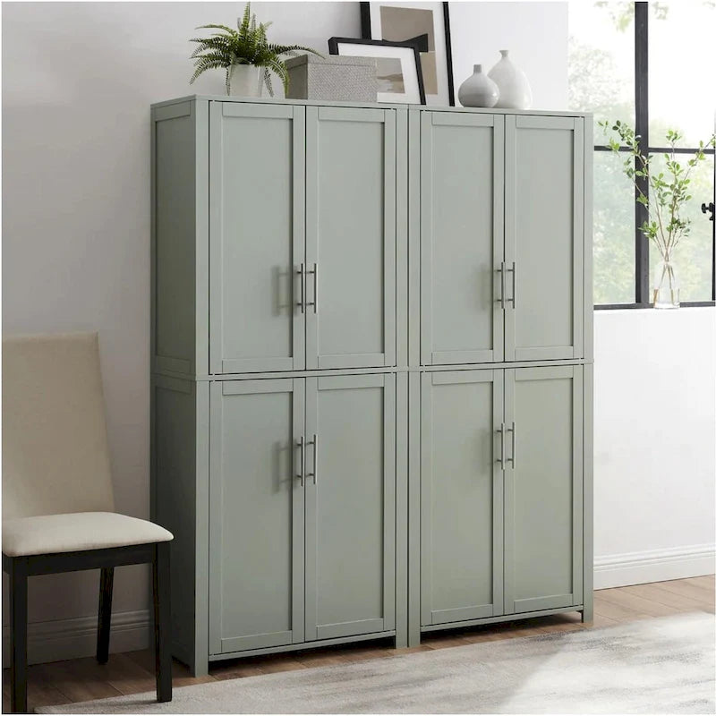 Mobili dispensa Crosley Savannah a 6 ripiani (set da 2) - 56 l x 15 p x 67 h