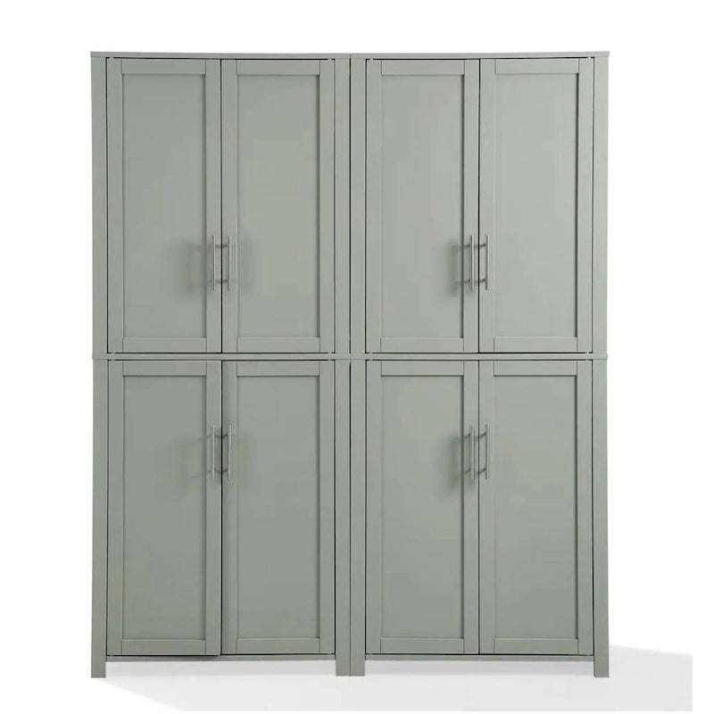 Mobili dispensa Crosley Savannah a 6 ripiani (set da 2) - 56 l x 15 p x 67 h