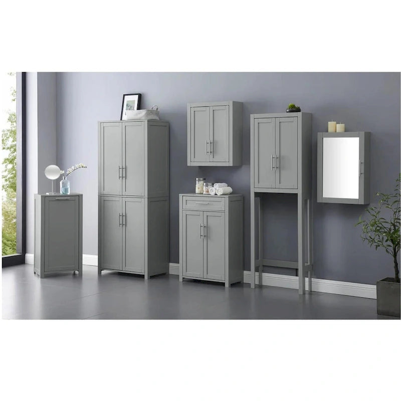 Mobili dispensa Crosley Savannah a 6 ripiani (set da 2) - 56 l x 15 p x 67 h