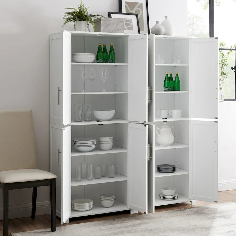 Mobili dispensa Crosley Savannah a 6 ripiani (set da 2) - 56 l x 15 p x 67 h