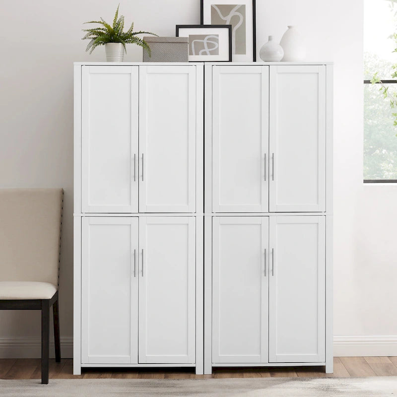 Mobili dispensa Crosley Savannah a 6 ripiani (set da 2) - 56 l x 15 p x 67 h