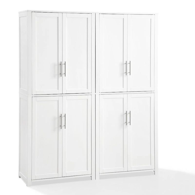 Mobili dispensa Crosley Savannah a 6 ripiani (set da 2) - 56 l x 15 p x 67 h
