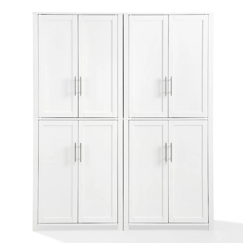 Mobili dispensa Crosley Savannah a 6 ripiani (set da 2) - 56 l x 15 p x 67 h