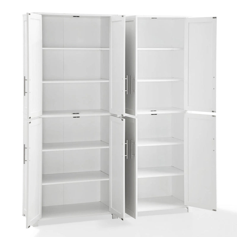 Mobili dispensa Crosley Savannah a 6 ripiani (set da 2) - 56 l x 15 p x 67 h