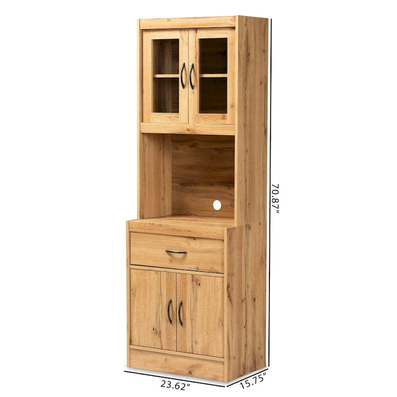 Mobile e credenza in legno per cucina moderna e contemporanea Laurana
