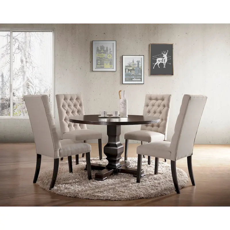 Carolina Living Carson 47  Round Pedestal Table