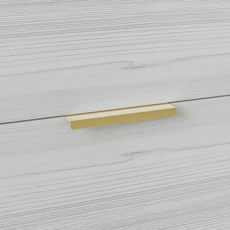 Comodino contemporaneo in legno a 2 cassetti CraftPorch