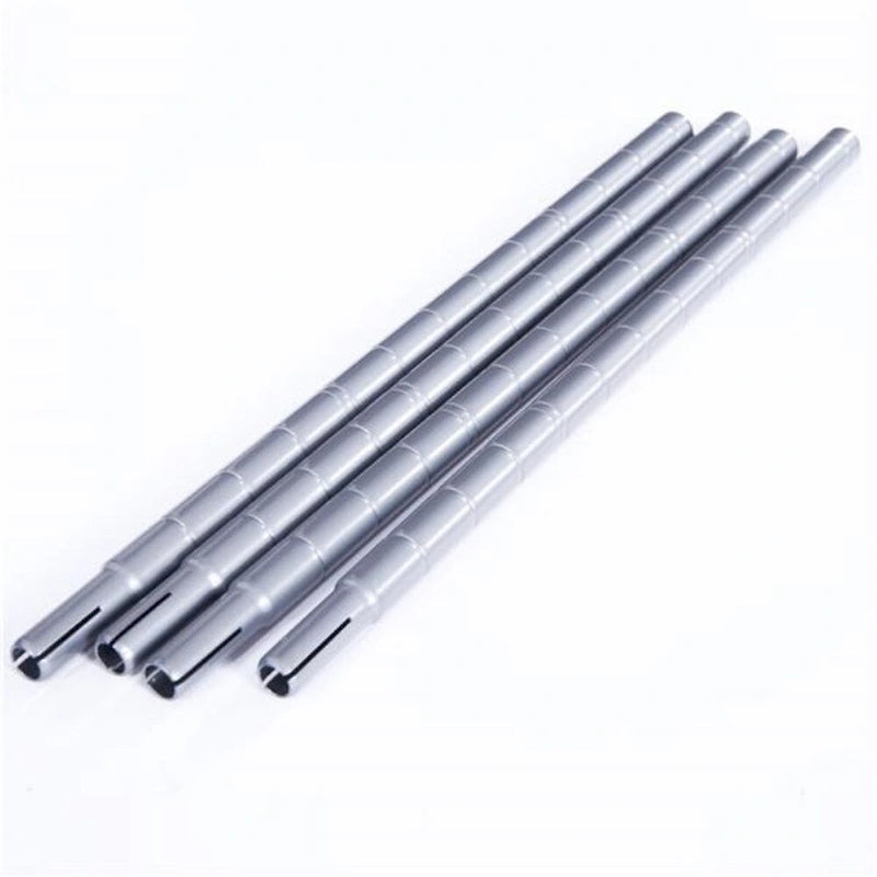 Scaffale portaoggetti rettangolare in acciaio al carbonio con 4 ripiani, grigio argento - 13,77 x 9,84 x 31,5