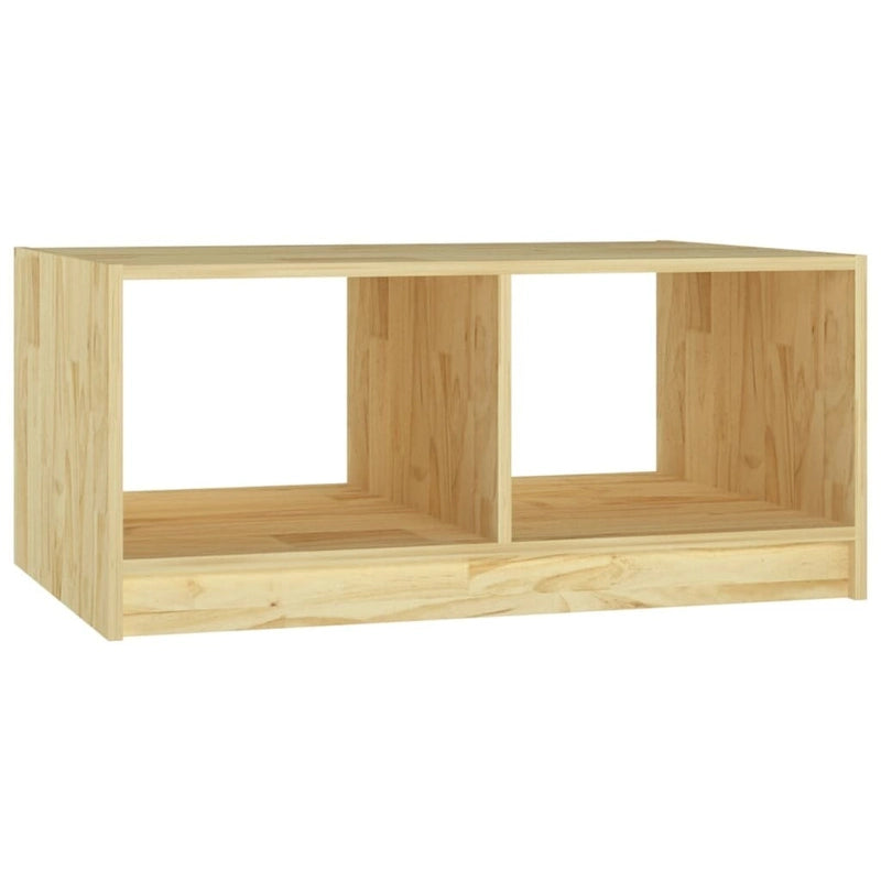 vidaXL Tavolino da caffè in legno massello di pino 29,5 x 13,2 cm Tavolino da divano multicolore - 29,5 x 19,7 x 13,2 cm