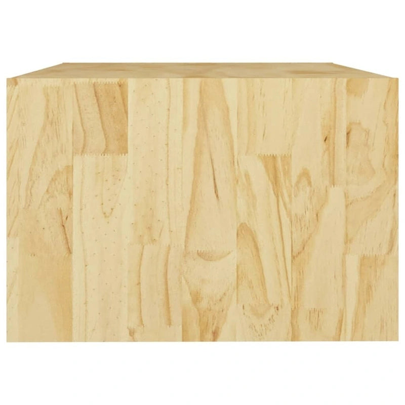 vidaXL Tavolino da caffè in legno massello di pino 29,5 x 13,2 cm Tavolino da divano multicolore - 29,5 x 19,7 x 13,2 cm
