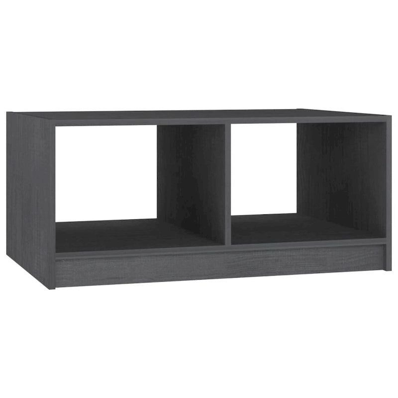 vidaXL Tavolino da caffè in legno massello di pino 29,5 x 13,2 cm Tavolino da divano multicolore - 29,5 x 19,7 x 13,2 cm