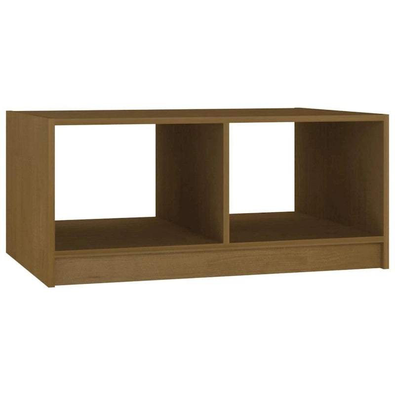 vidaXL Tavolino da caffè in legno massello di pino 29,5 x 13,2 cm Tavolino da divano multicolore - 29,5 x 19,7 x 13,2 cm