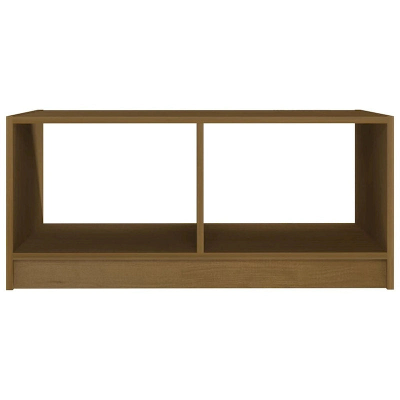 vidaXL Tavolino da caffè in legno massello di pino 29,5 x 13,2 cm Tavolino da divano multicolore - 29,5 x 19,7 x 13,2 cm