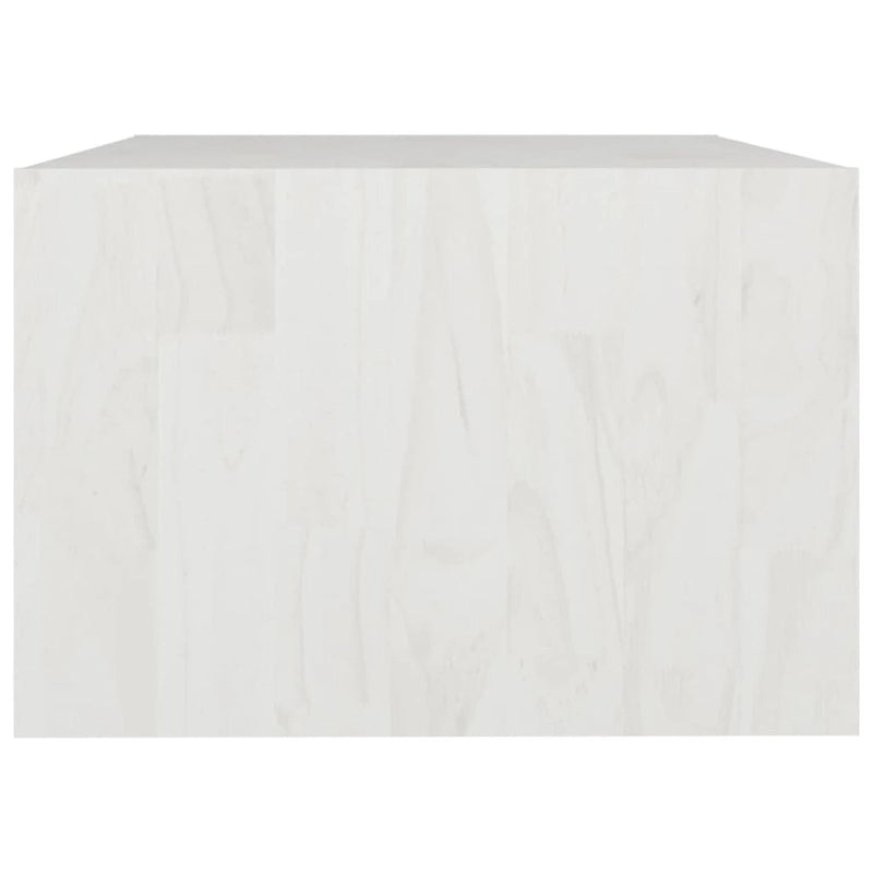 vidaXL Tavolino da caffè in legno massello di pino 29,5 x 13,2 cm Tavolino da divano multicolore - 29,5 x 19,7 x 13,2 cm