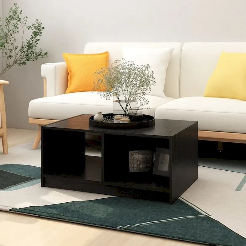 vidaXL Tavolino da caffè in legno massello di pino 29,5 x 13,2 cm Tavolino da divano multicolore - 29,5 x 19,7 x 13,2 cm
