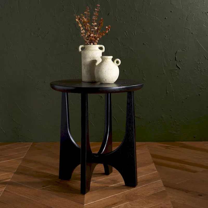 Tavolino decorativo in legno SAFAVIEH Couture Zvetka - 20 pollici di larghezza x 20 pollici di profondità x 22 pollici di altezza - 20 pollici di larghezza x 20 pollici di profondità x 22 pollici di altezza