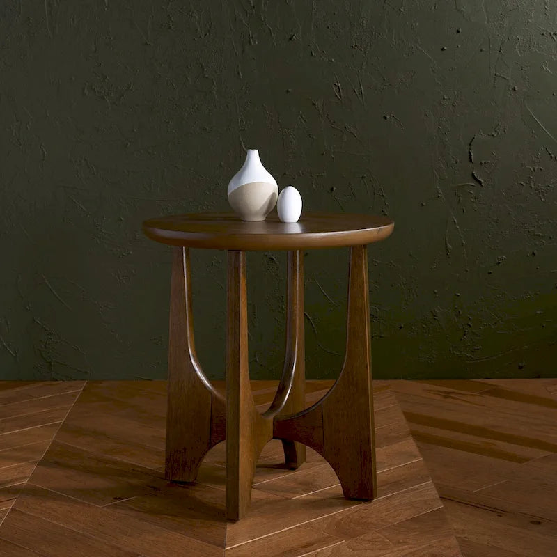 Tavolino decorativo in legno SAFAVIEH Couture Zvetka - 20 pollici di larghezza x 20 pollici di profondità x 22 pollici di altezza - 20 pollici di larghezza x 20 pollici di profondità x 22 pollici di altezza