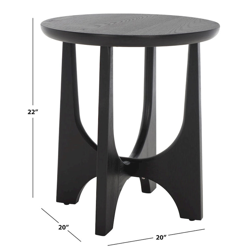 Tavolino decorativo in legno SAFAVIEH Couture Zvetka - 20 pollici di larghezza x 20 pollici di profondità x 22 pollici di altezza - 20 pollici di larghezza x 20 pollici di profondità x 22 pollici di altezza