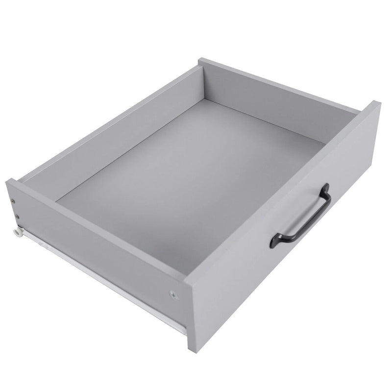 Isola da cucina con mobiletto porta-rifiuti