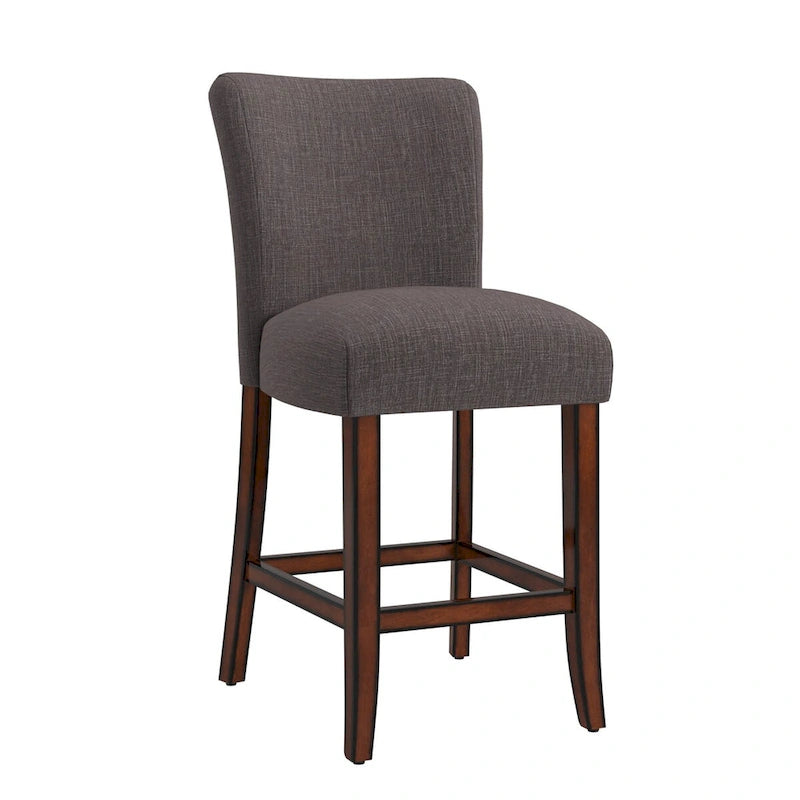 Sgabelli alti Parson Classic Linen da bancone (set da 2) di iNSPIRE Q Bold