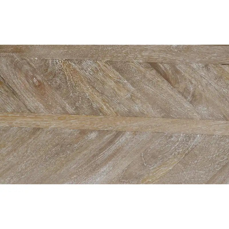 Tavolo consolle tradizionale Arin da 60 pollici con gambe tornite, in legno di mango