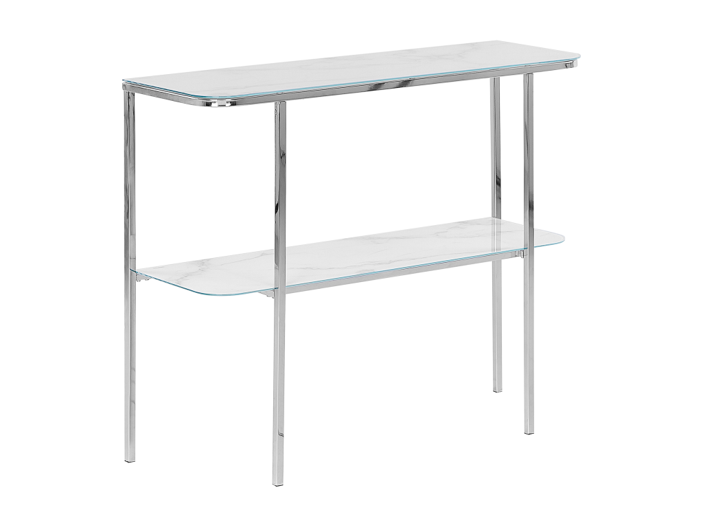 Mobili per la casa in vetro bianco