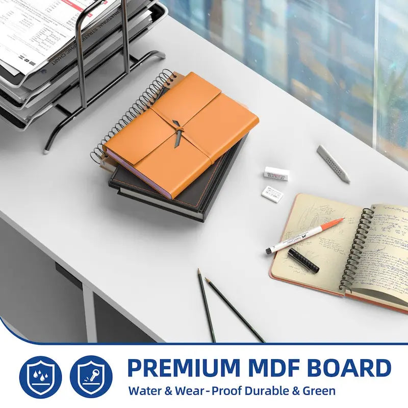 Mobiletto portadocumenti Moasis a 3 cassetti, mobiletto portadocumenti laterale in legno per ufficio domestico