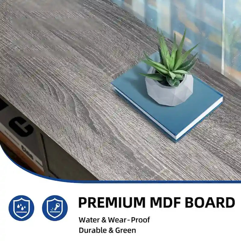 Mobiletto portadocumenti Moasis a 3 cassetti, mobiletto portadocumenti laterale in legno per ufficio domestico