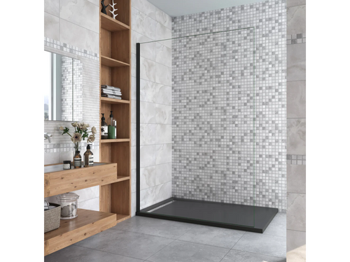 Mobili per la casa in vetro nero, 110 x 200 cm