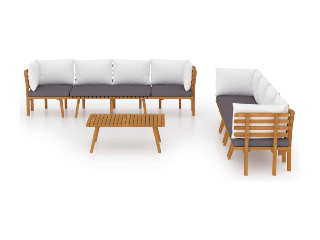 Set di mobili da esterno marroni - dlz1766568209077