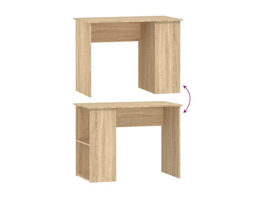 Mobili per la casa in legno ingegnerizzato marrone, 100 x 55 x 75 cm