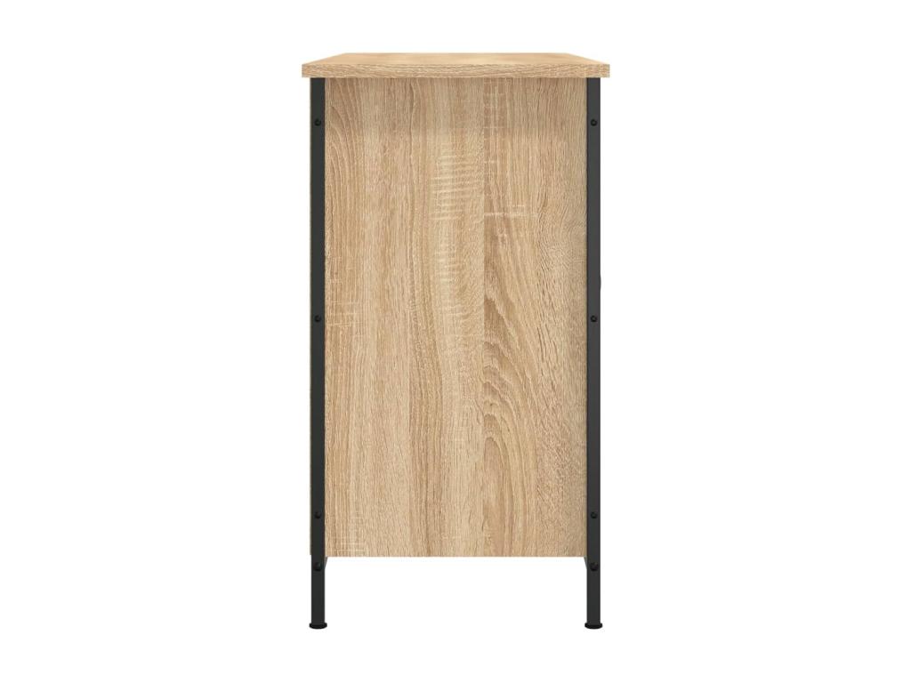 Mobile TV in legno ingegnerizzato marrone, 100 x 35 x 65 cm