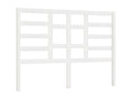Letto in legno massello bianco, 126 x 4 x 104 cm