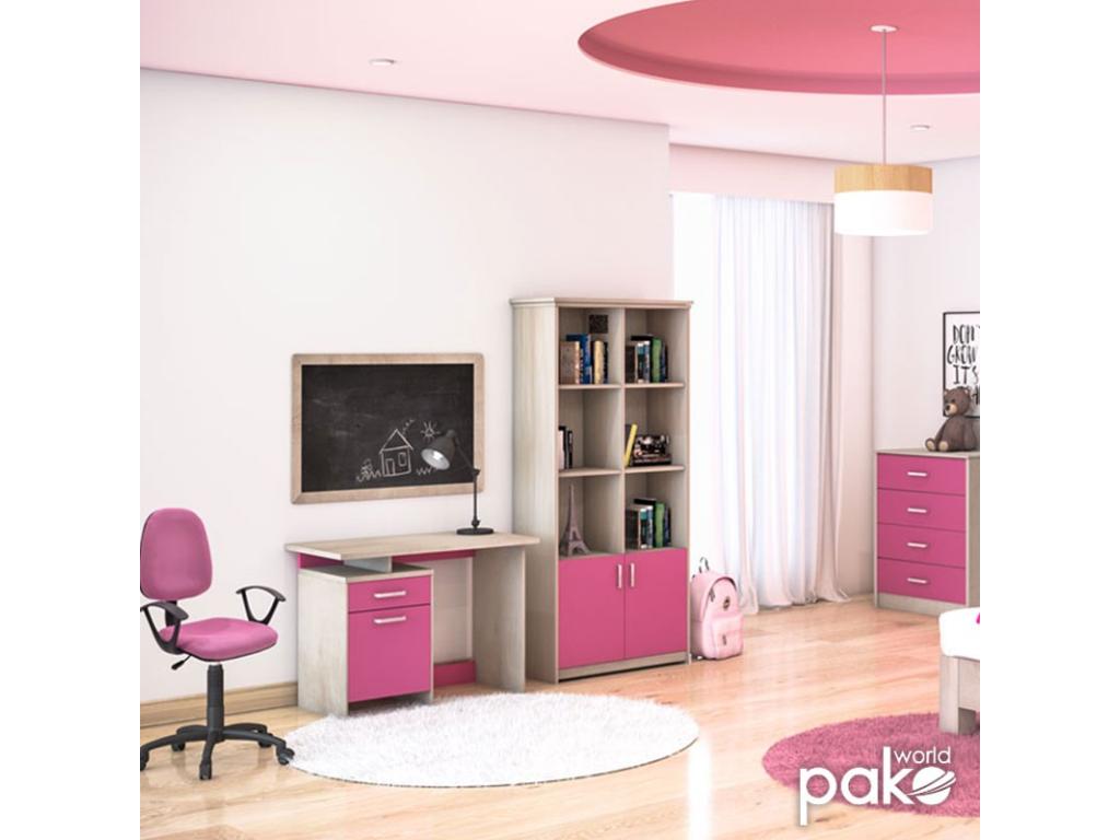 Libreria marrone, 80,5 x 36,5 x 183,5 cm