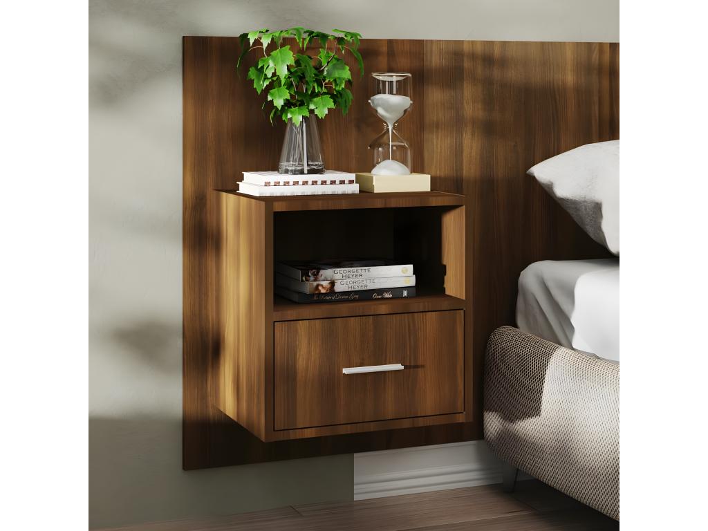 Tavolo in legno di quercia marrone