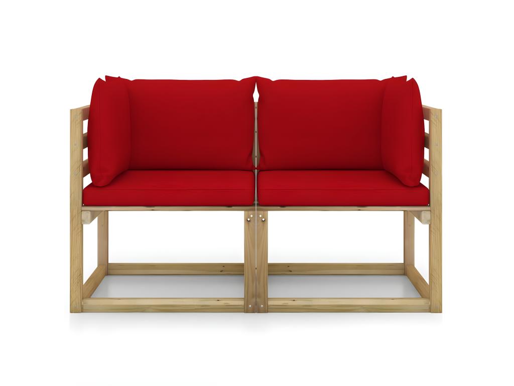 Mobili per la casa in legno di pino rosso