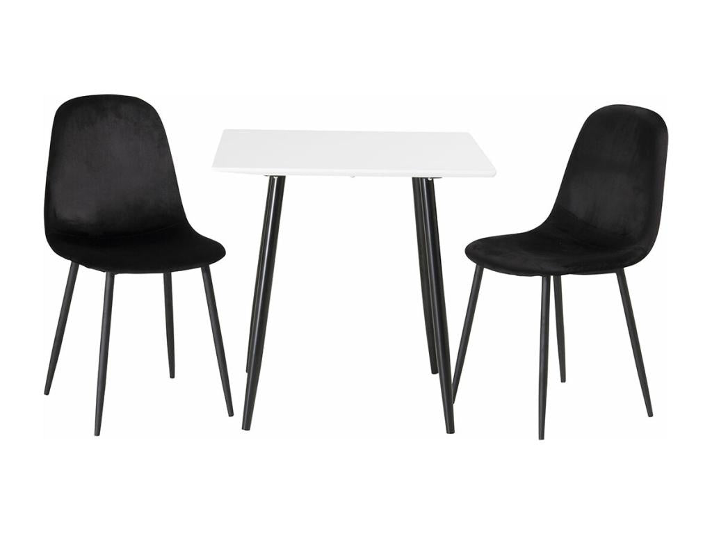 Tavolo bianco, 80 x 80 cm