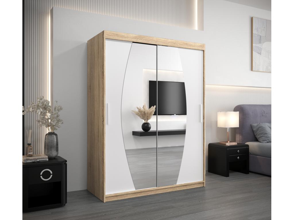 Armadio bianco, 150 x 62 x 200 cm