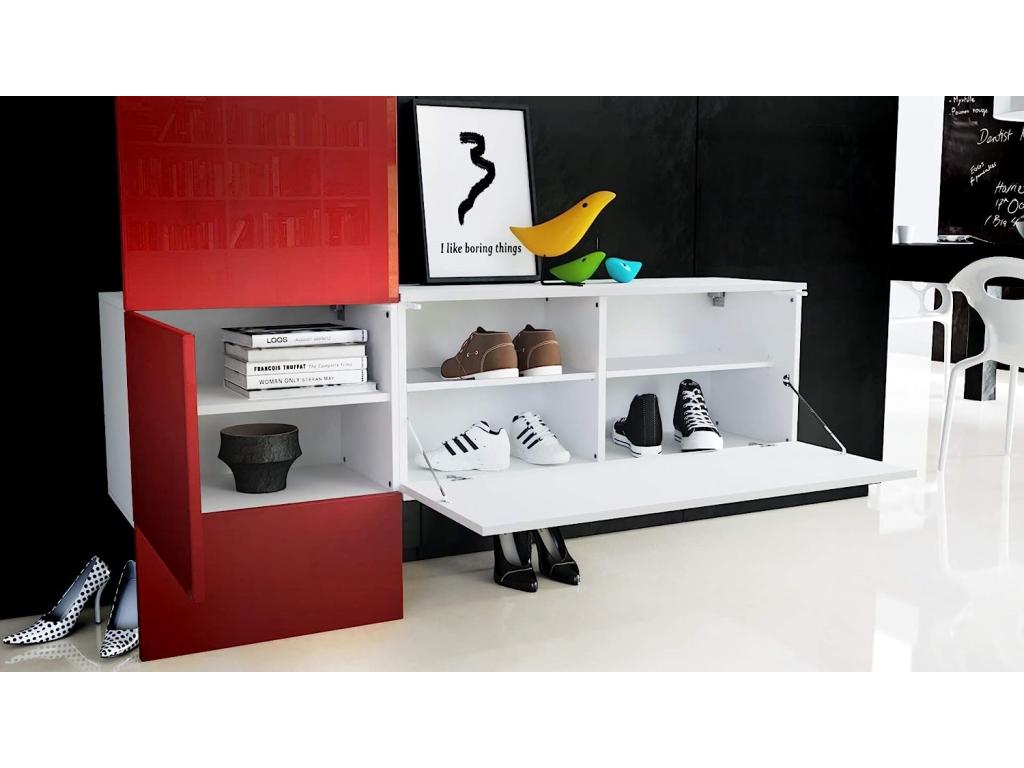 Mobili per la casa bianchi, 156 x 193 x 35 cm