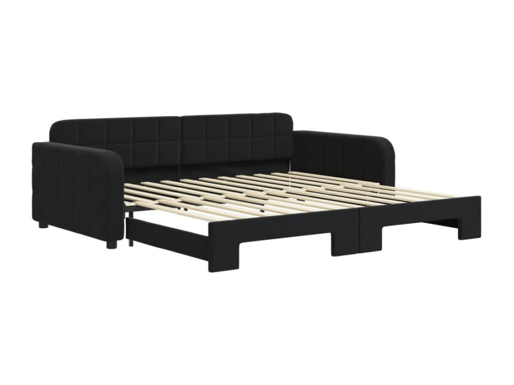 Materasso nero, 100 x 200 cm