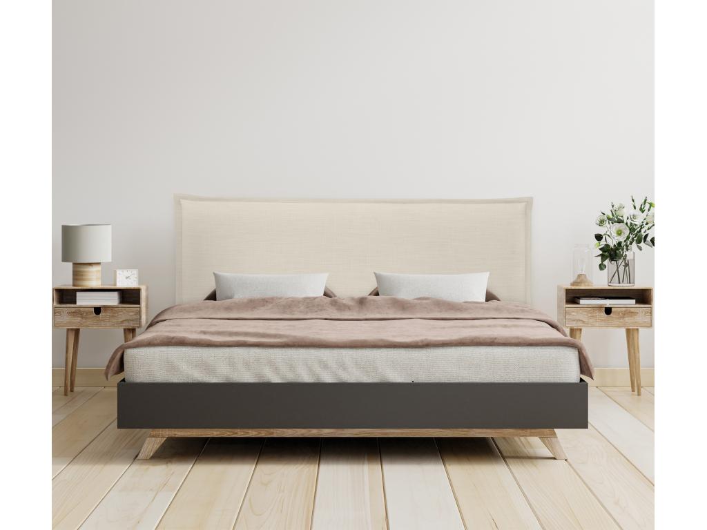 Letto beige, 145 x 105 cm
